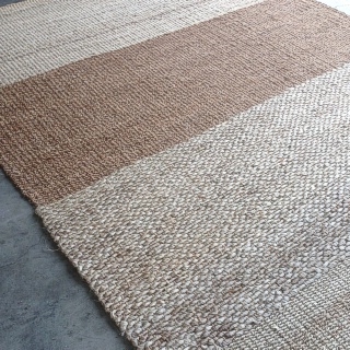 Abaca Hemp and Jute Multi Yarn Rug OVERSTOCK DISCOUNT